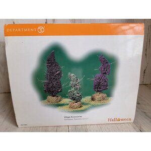 Dept 56 53062 NEW Halloween Topiaries‎ Village accessory